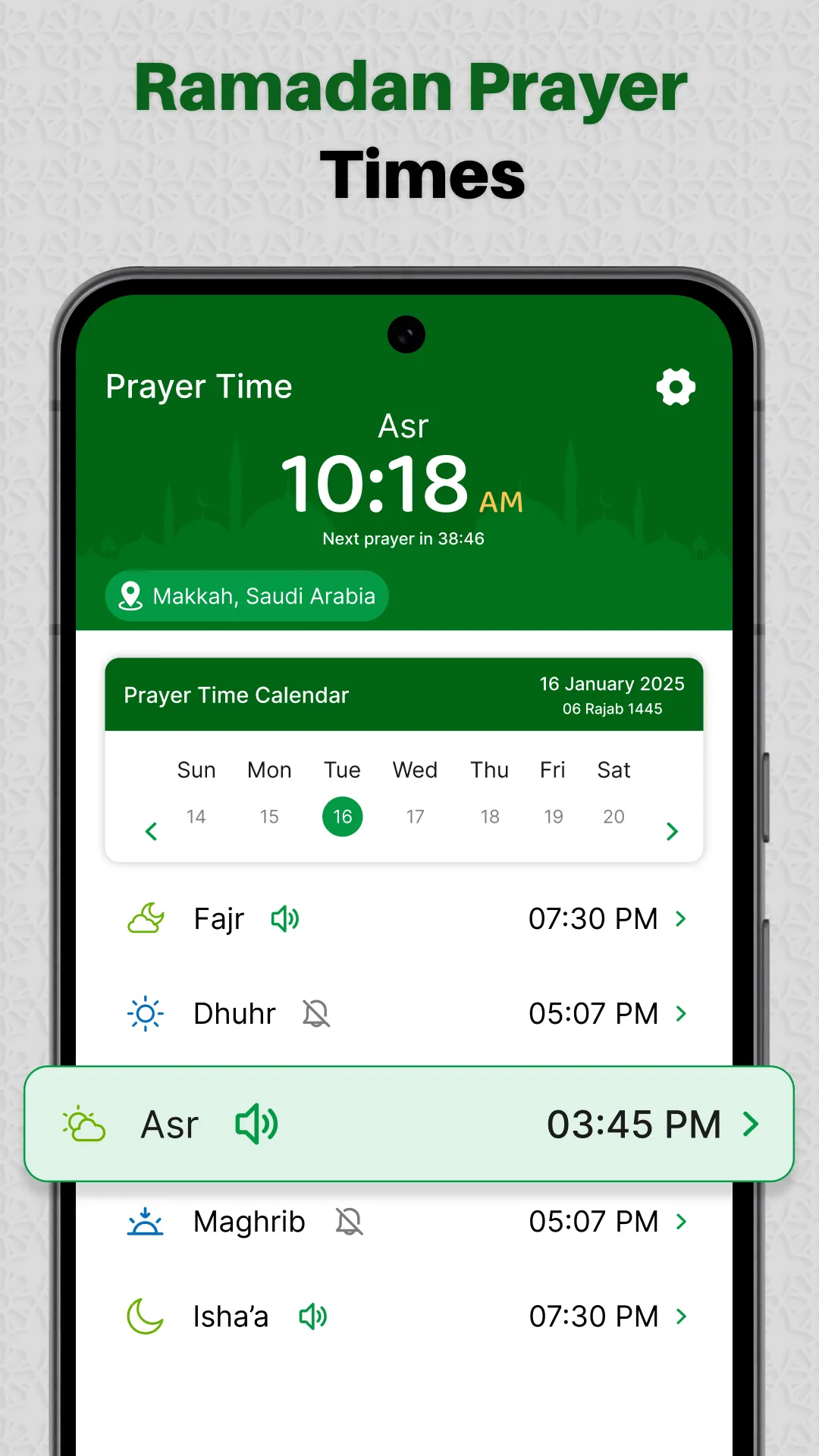 Ramadan Calendar 2025 Time | Indus Appstore | Screenshot