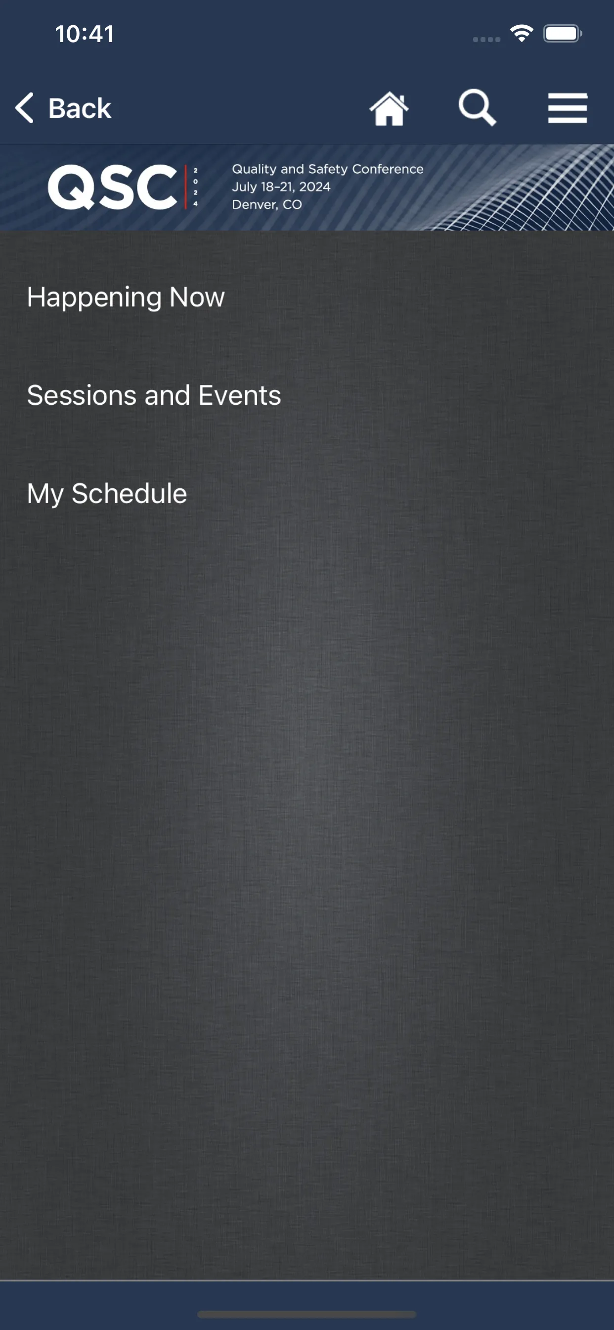 ACS QS Conference | Indus Appstore | Screenshot