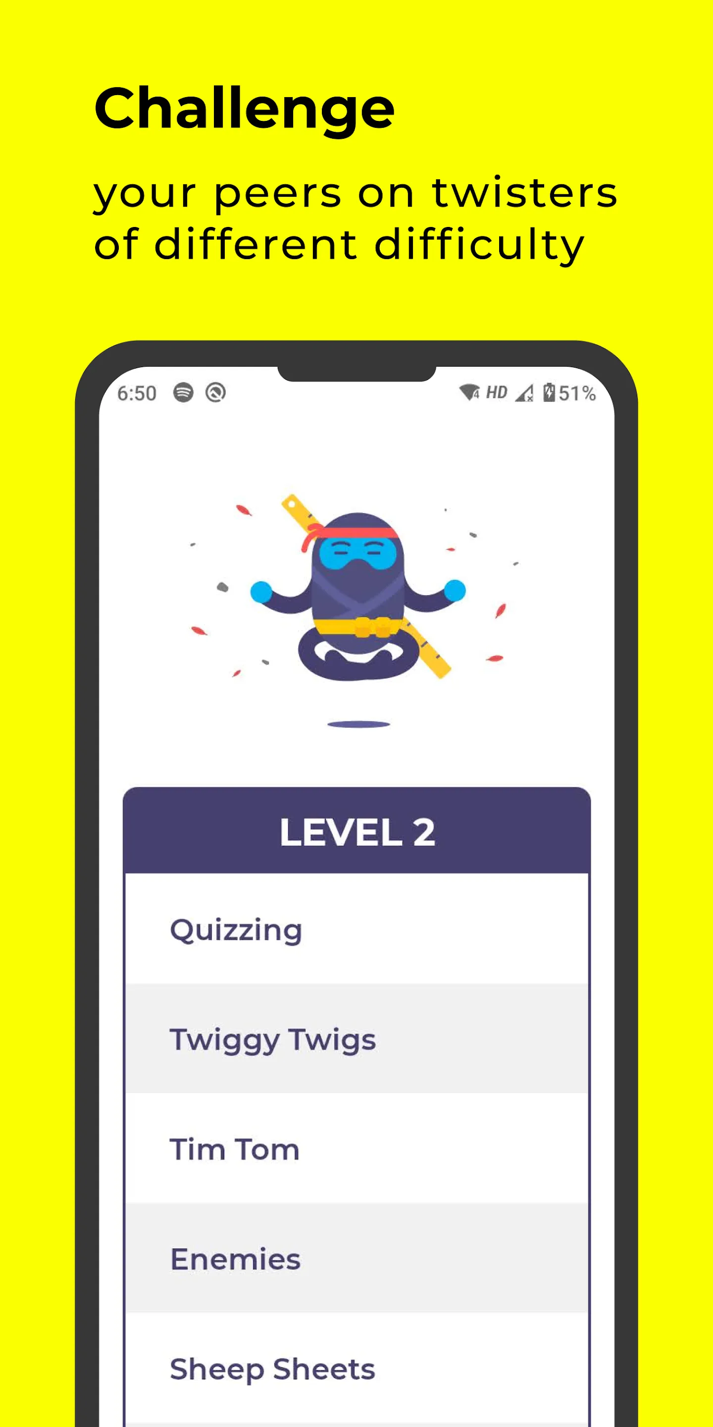 Tongue Twisters English | Indus Appstore | Screenshot