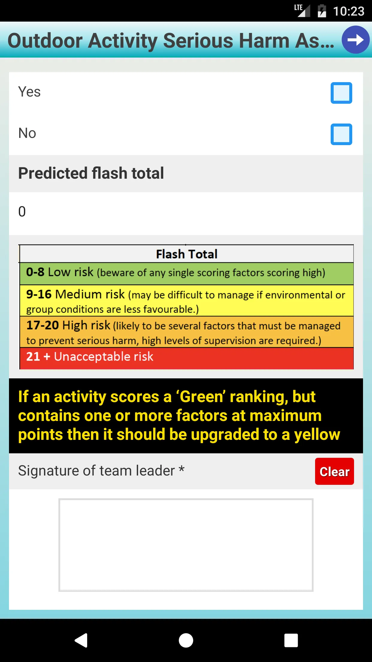 ThinkSafe Field Data | Indus Appstore | Screenshot