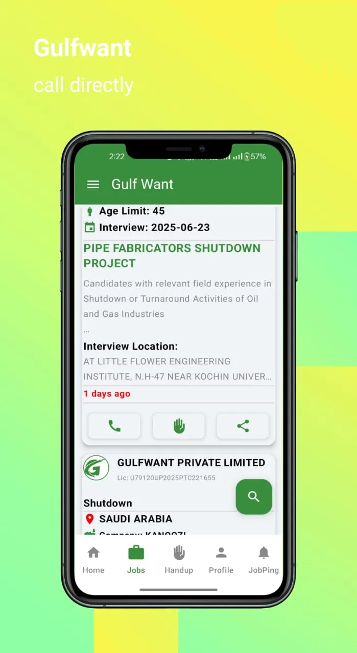 Gulfwant : For Gulf jobs | Indus Appstore | Screenshot
