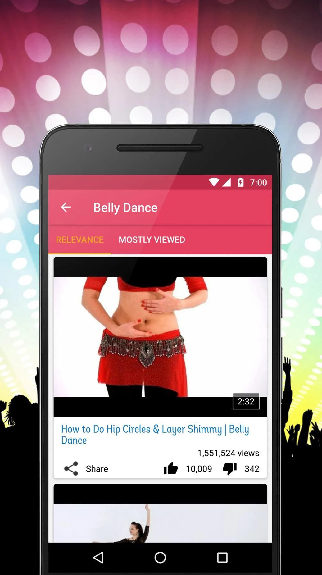 Dance Steps Videos | Indus Appstore | Screenshot