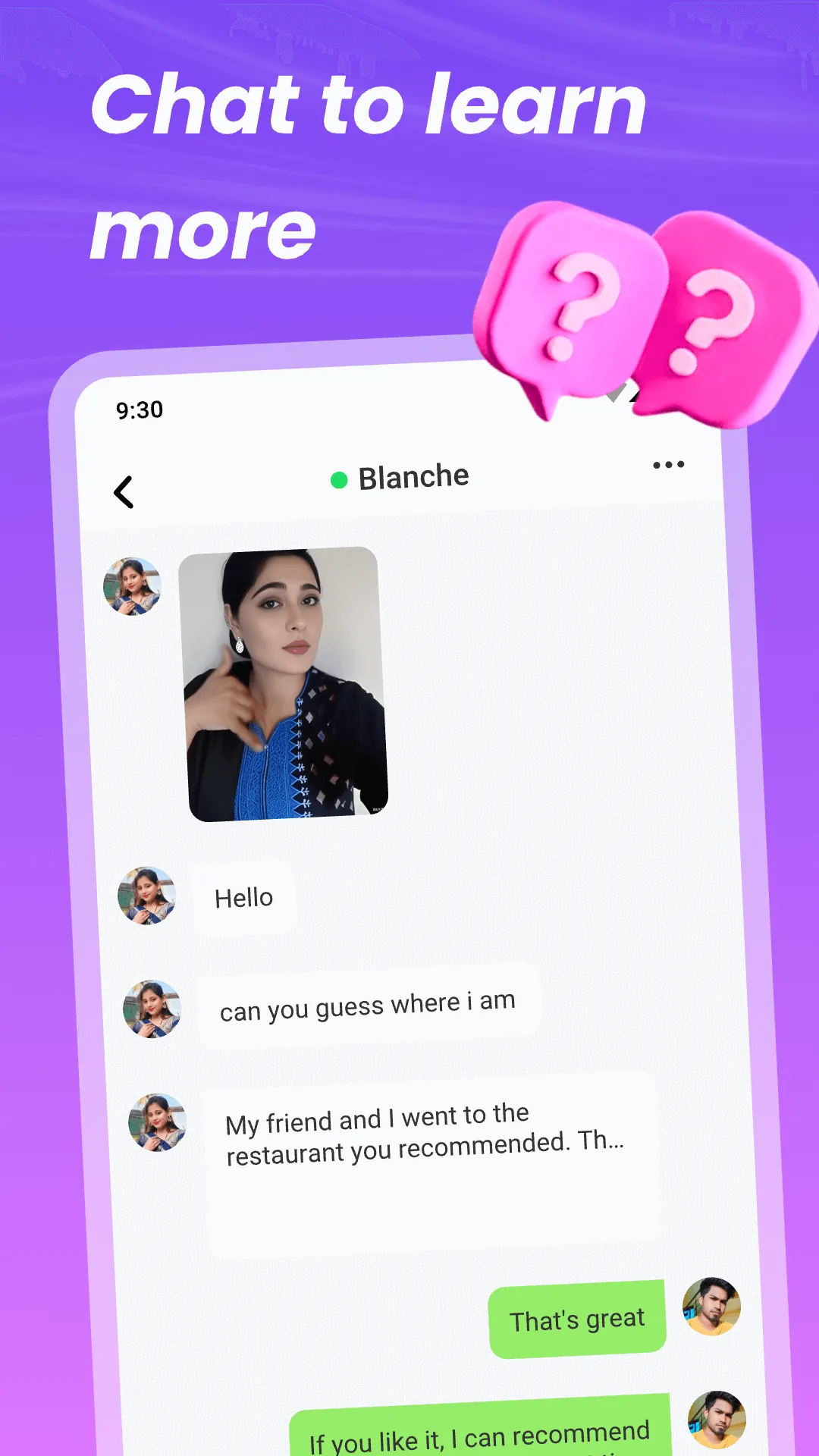 Blom lite : Video chat & Meet | Indus Appstore | Screenshot