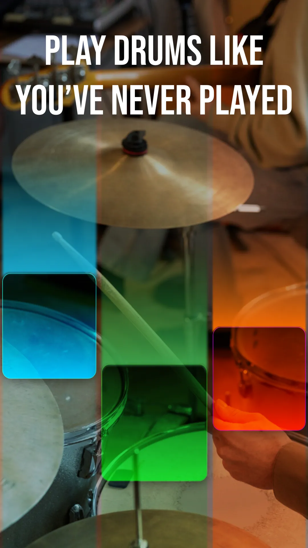 Drum Tiles: drumming game | Indus Appstore | Screenshot