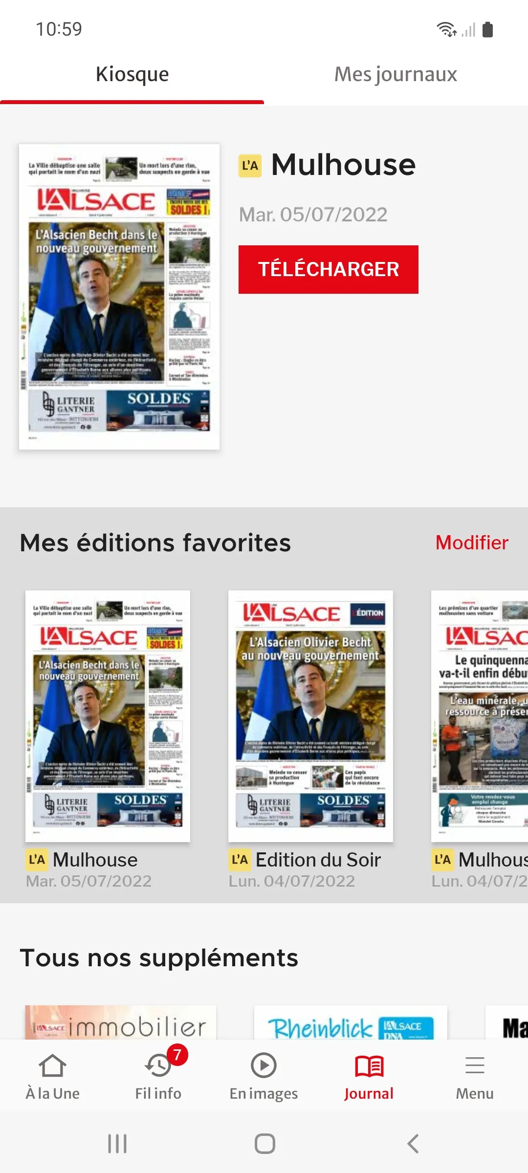 L'Alsace | Indus Appstore | Screenshot