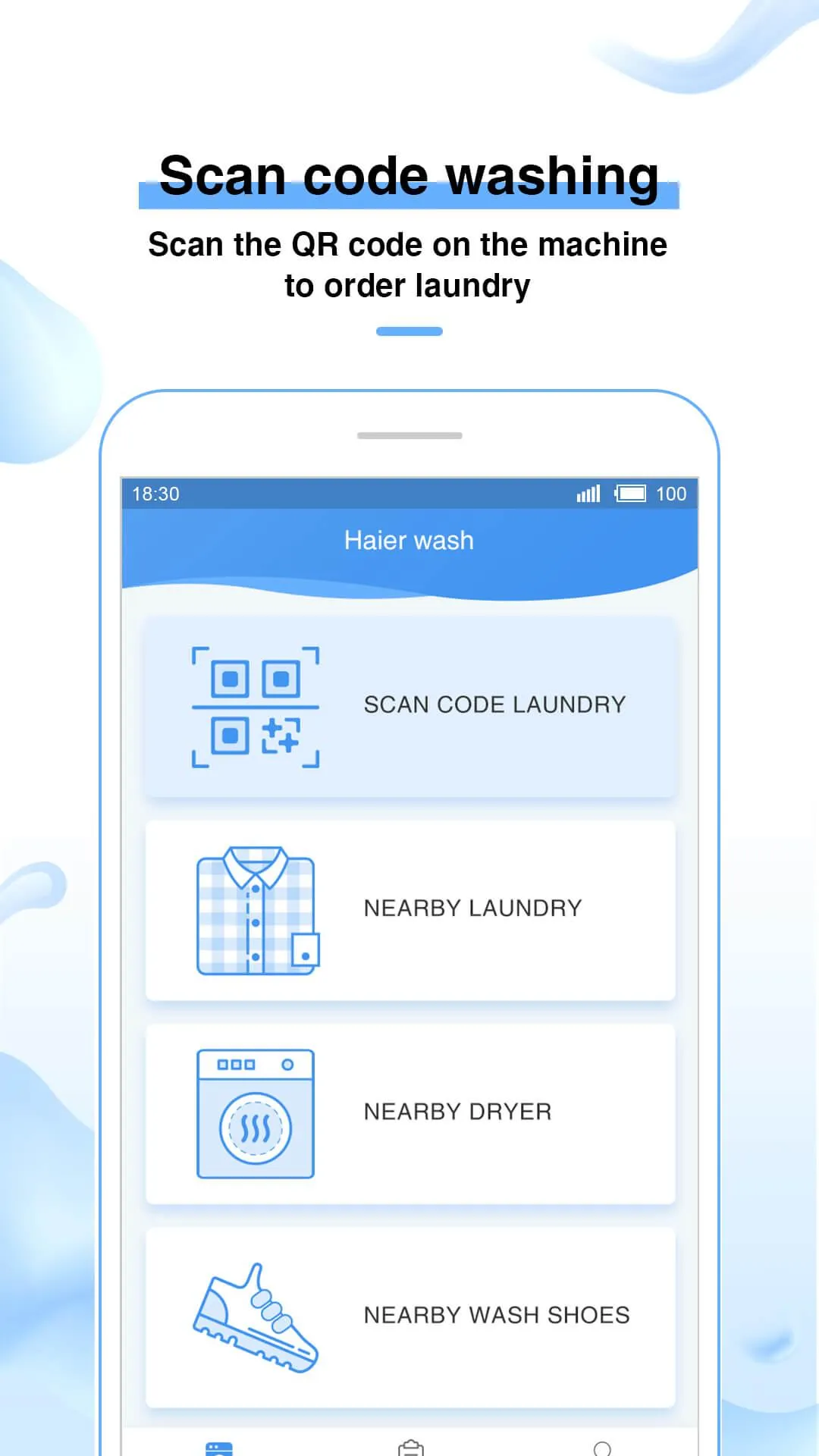 Haier Wash | Indus Appstore | Screenshot