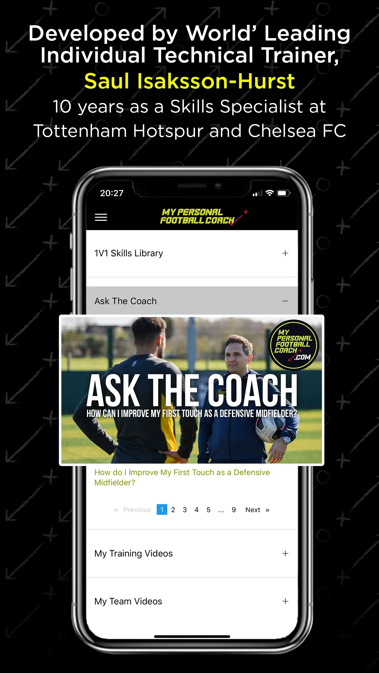 MyPersonalFootballCoach | Indus Appstore | Screenshot