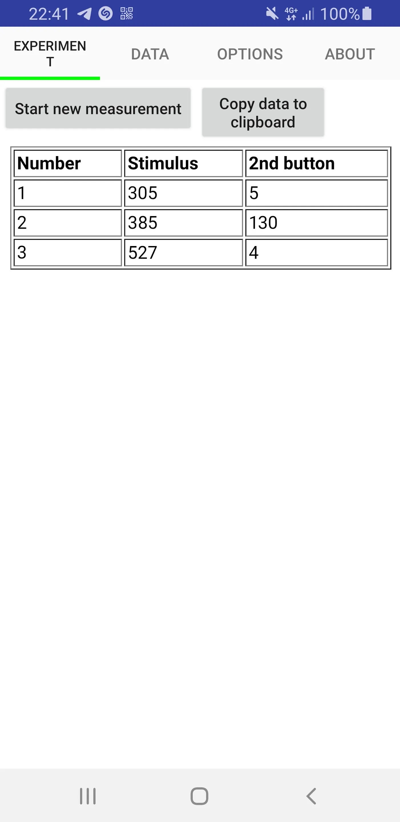 Reaction Time Measurement | Indus Appstore | Screenshot