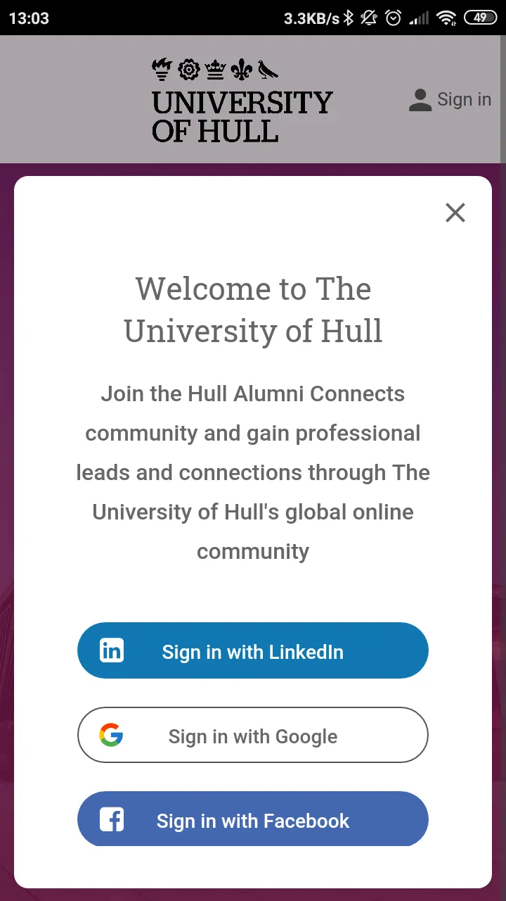 Hull Alumni Connects | Indus Appstore | Screenshot