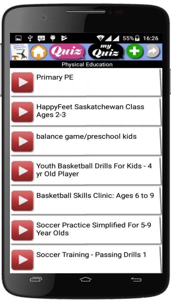 Physical Education course | Indus Appstore | Screenshot