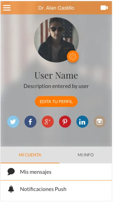 App Oficial Alan Castillo | Indus Appstore | Screenshot