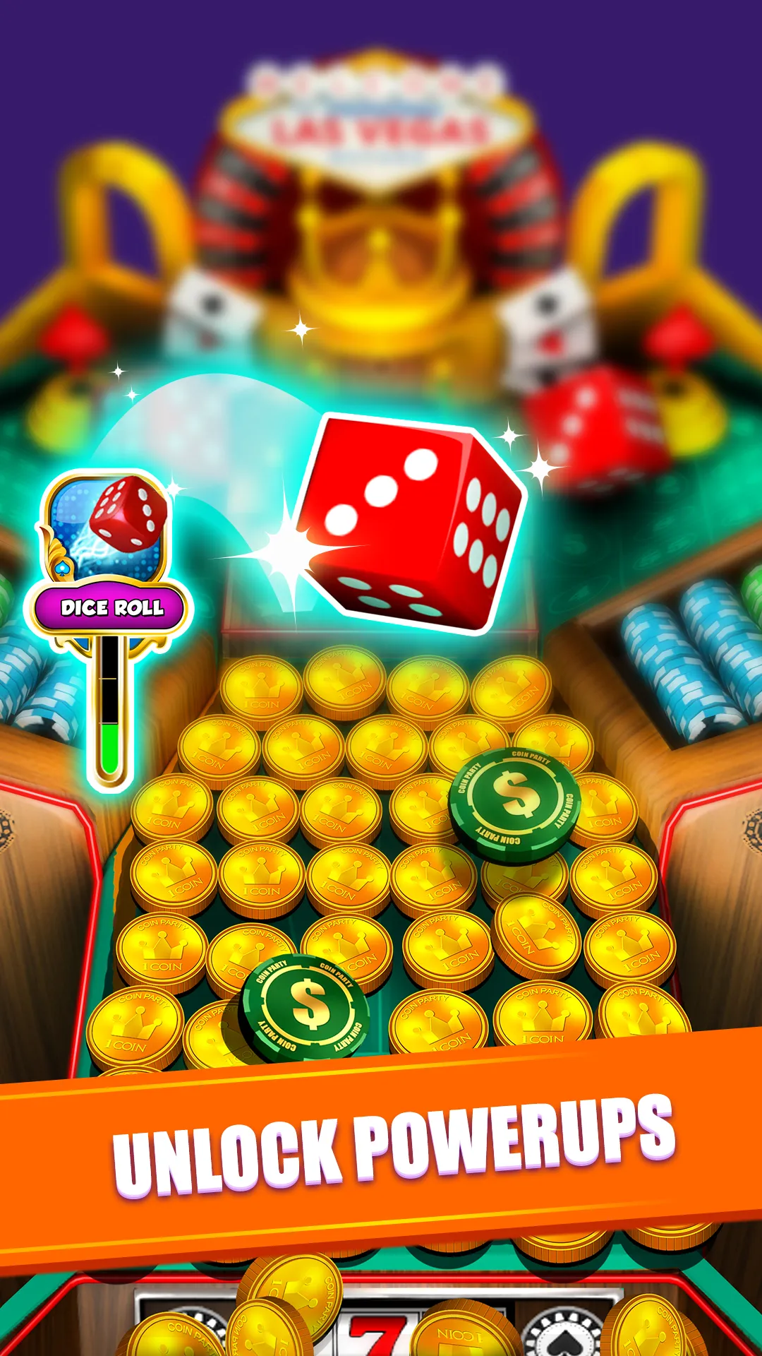 Casino Vegas Coin Party Dozer | Indus Appstore | Screenshot