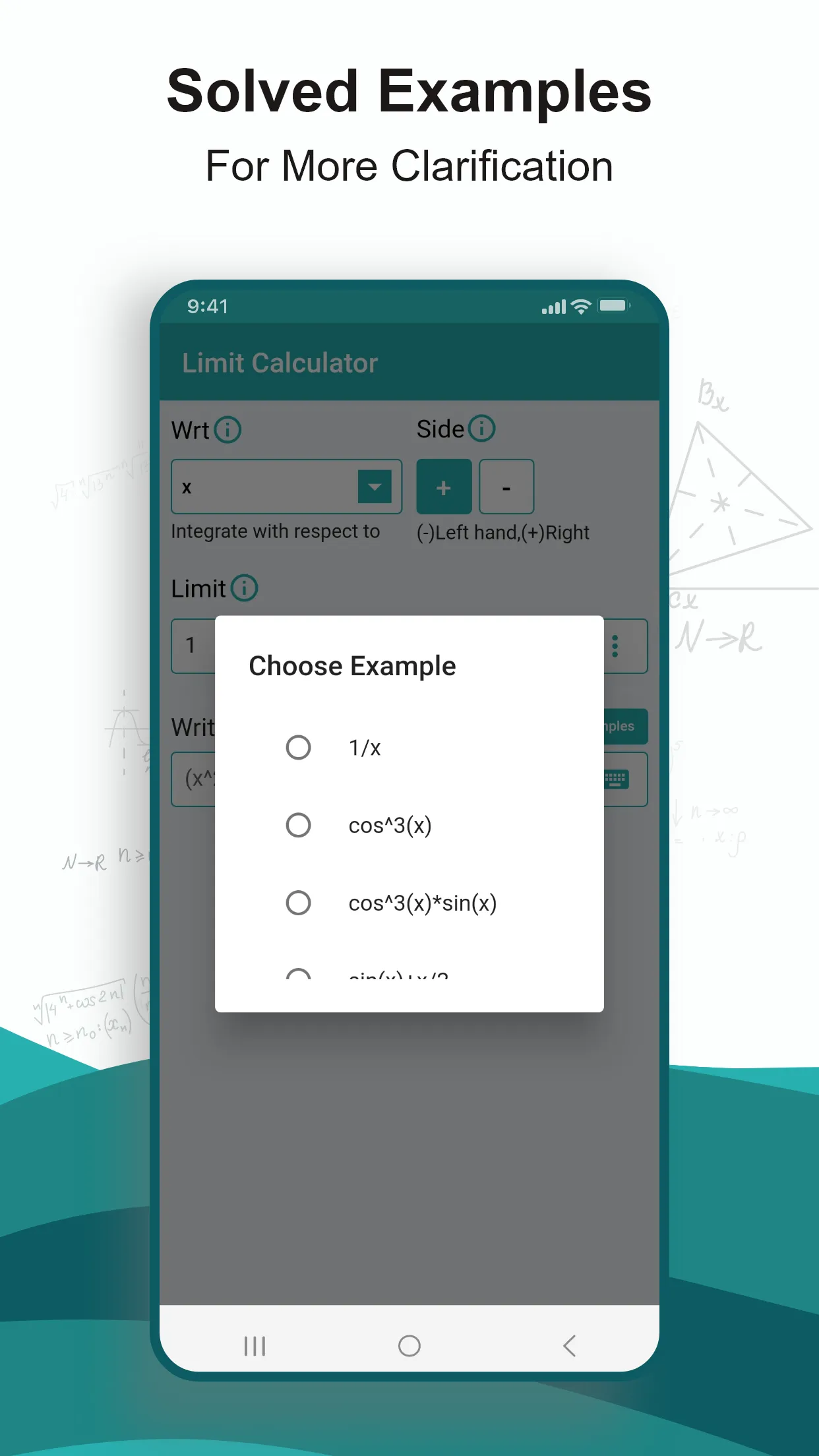 Limit Calculator and Solver | Indus Appstore | Screenshot