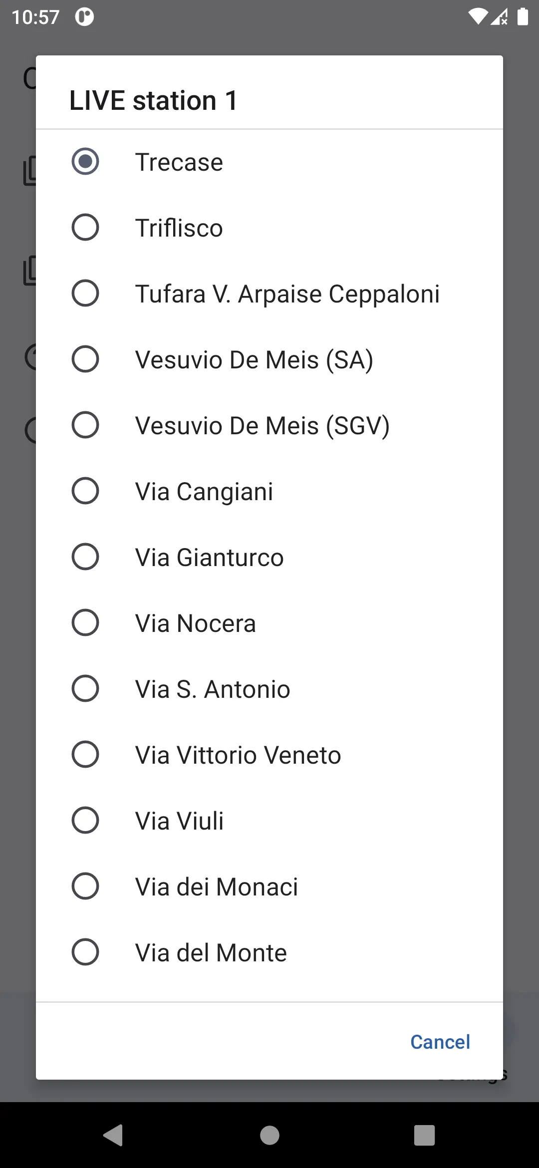 Orario LIVE Vesuviana EAV | Indus Appstore | Screenshot