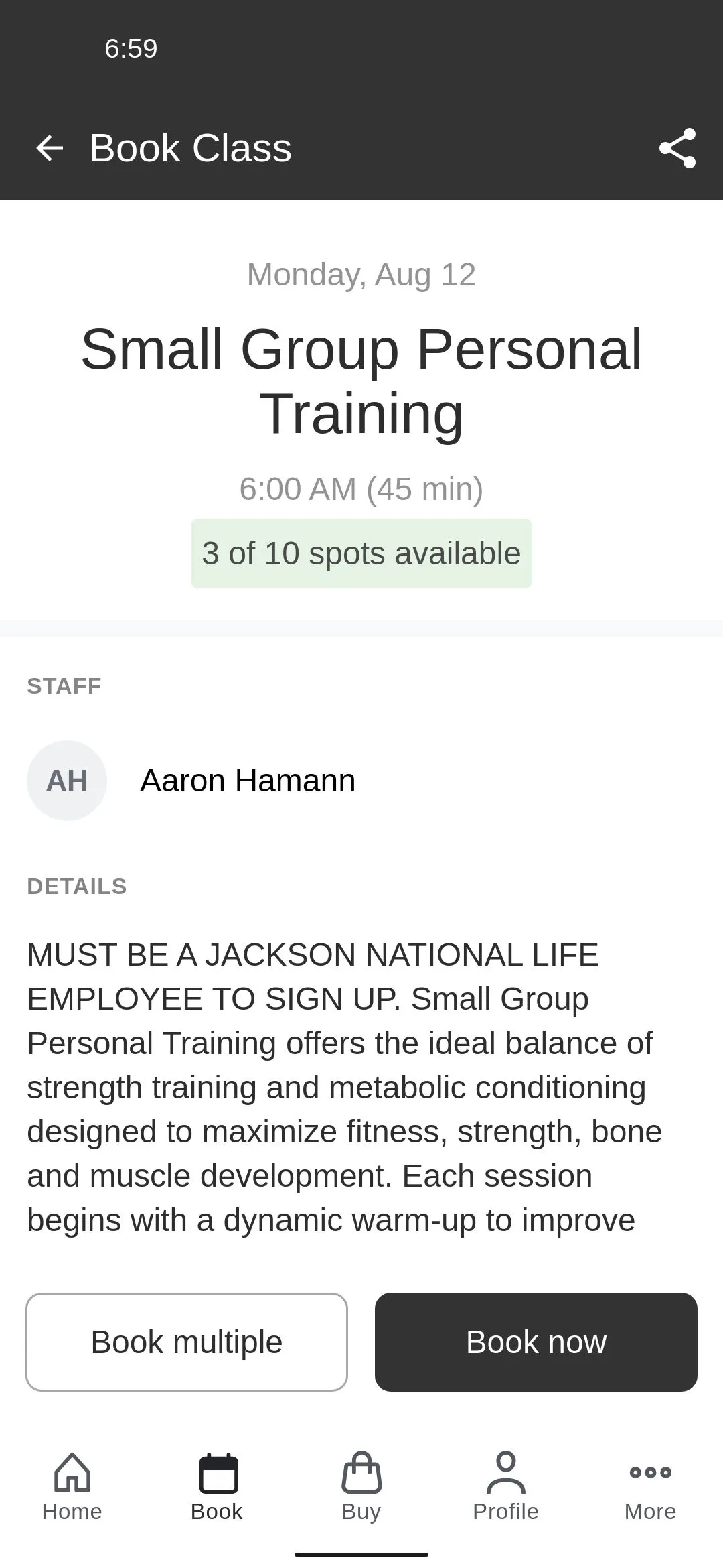 Jackson State of Fitness | Indus Appstore | Screenshot