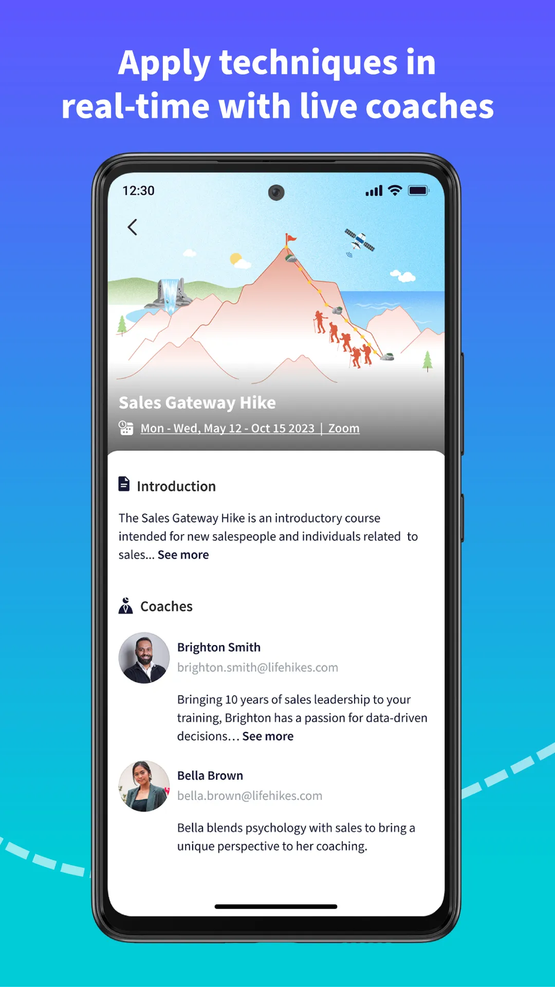 LifeHikes | Indus Appstore | Screenshot