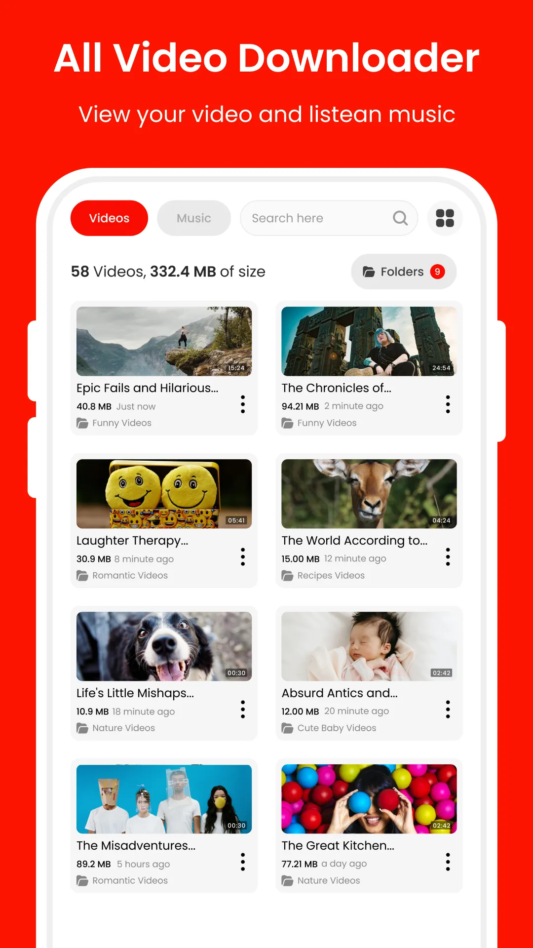 All Video Downloader | Indus Appstore | Screenshot