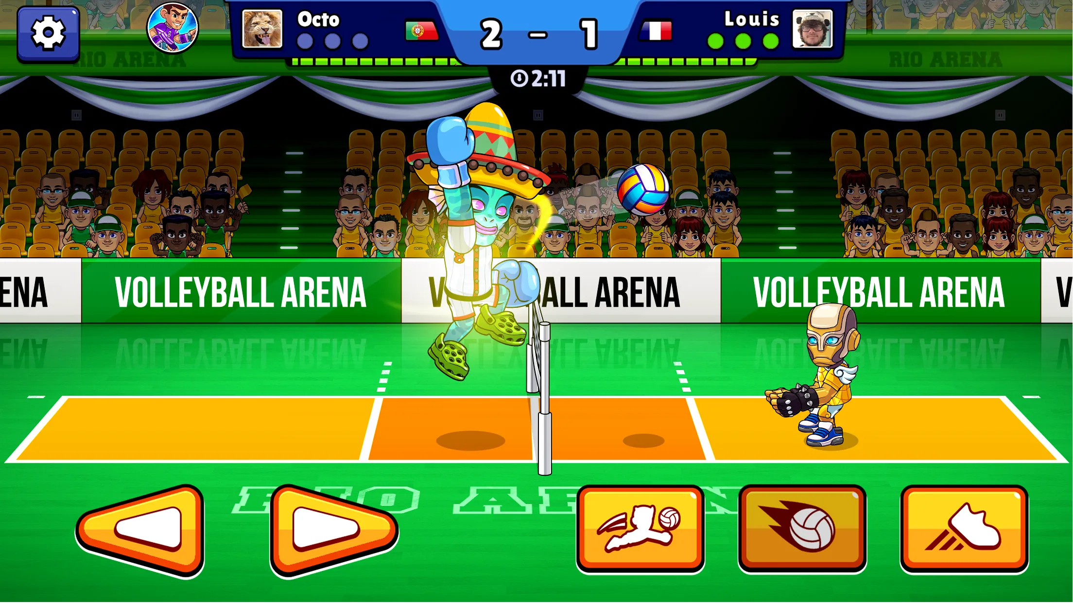 Volleyball Arena: Spike Hard | Indus Appstore | Screenshot