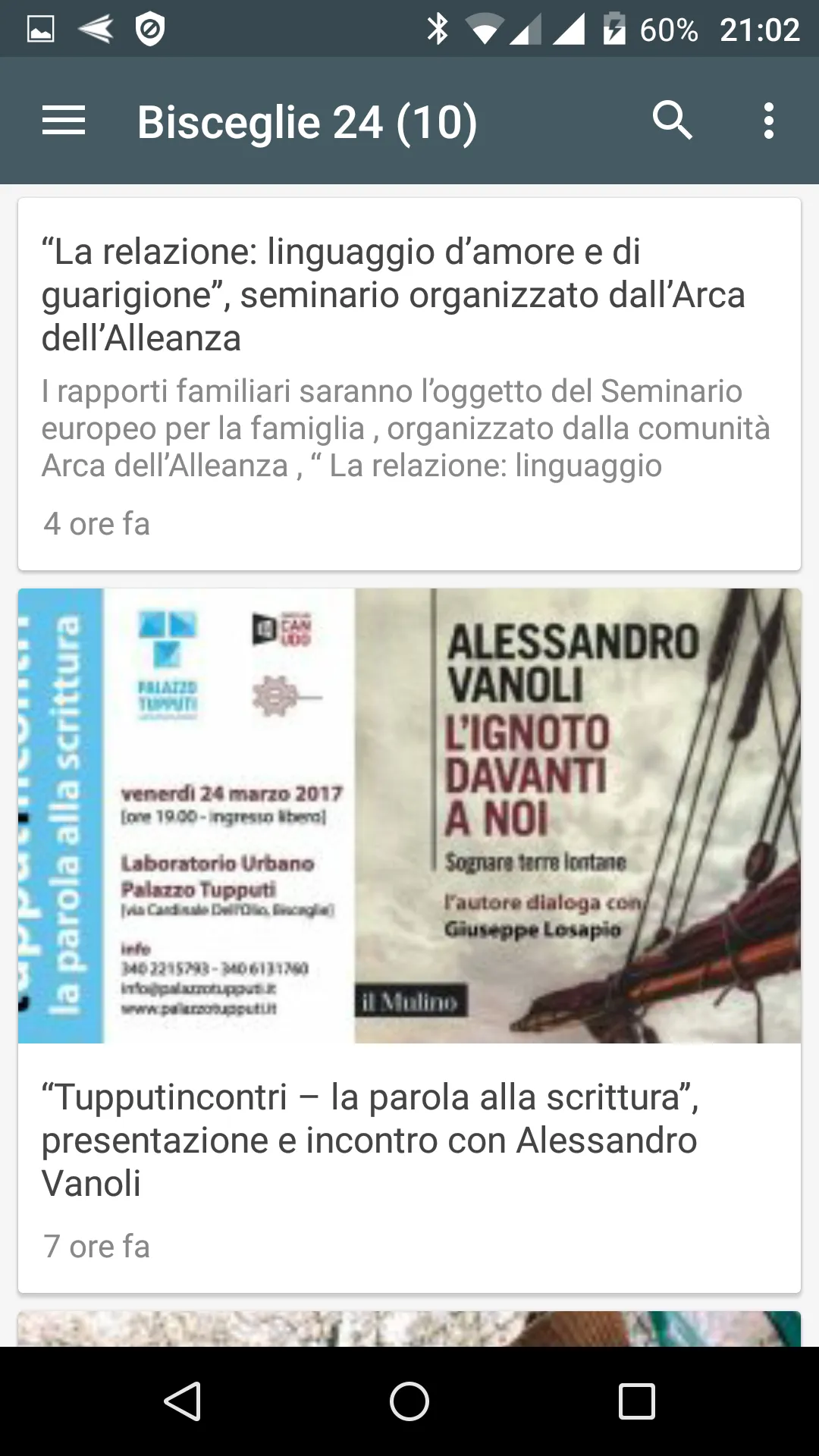 Bisceglie notizie locali | Indus Appstore | Screenshot