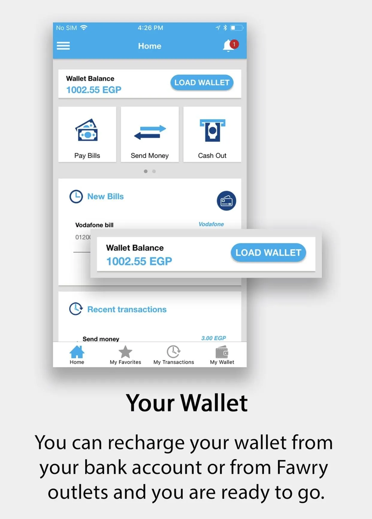 SCB E-Wallet | Indus Appstore | Screenshot