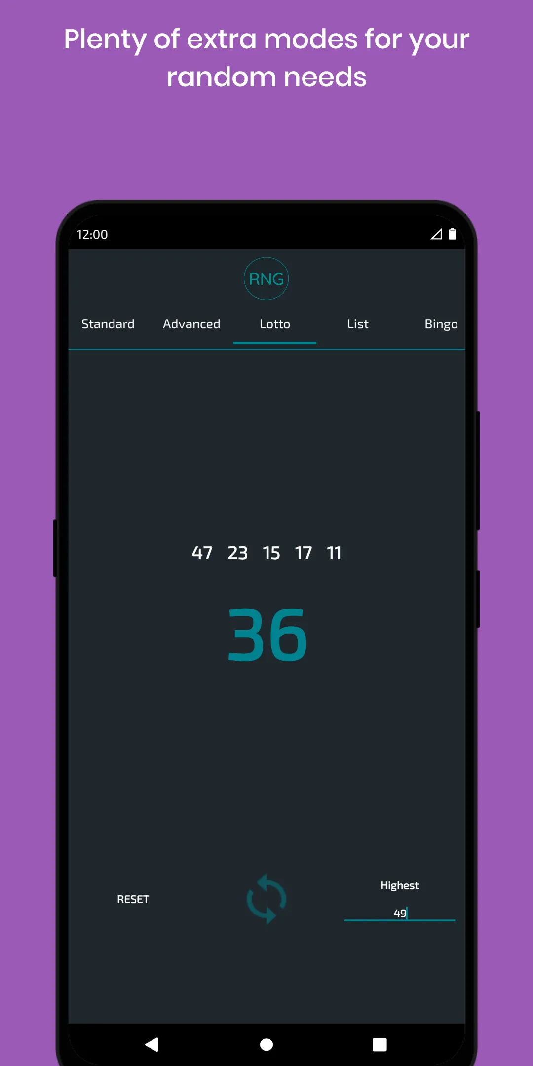 Random Number Generator | Indus Appstore | Screenshot