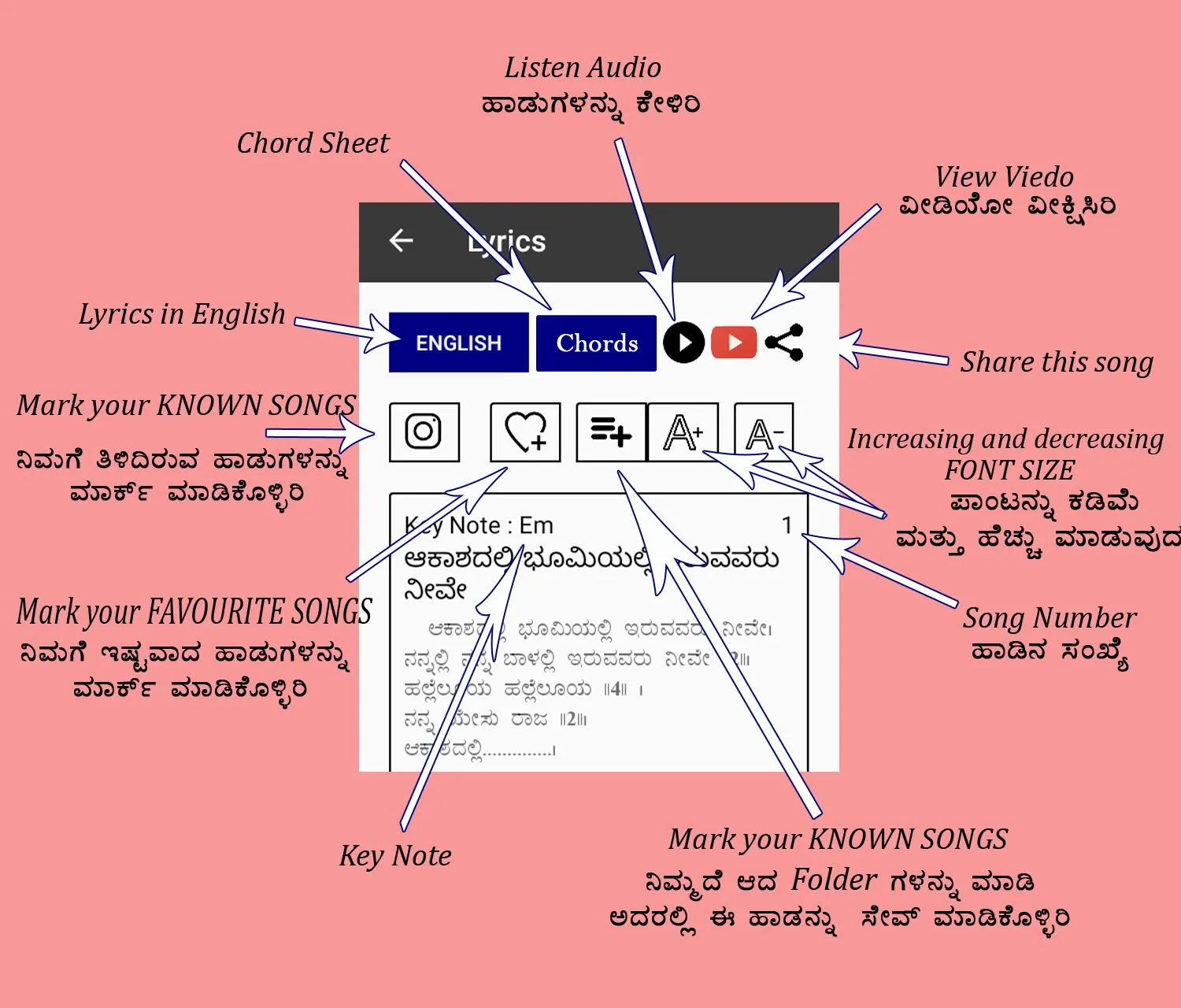 Kannada Christian Song Book | Indus Appstore | Screenshot