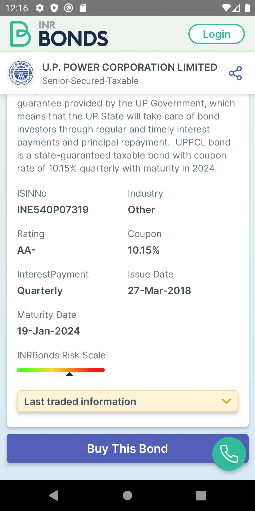 QuickInvest by INRBonds | Indus Appstore | Screenshot