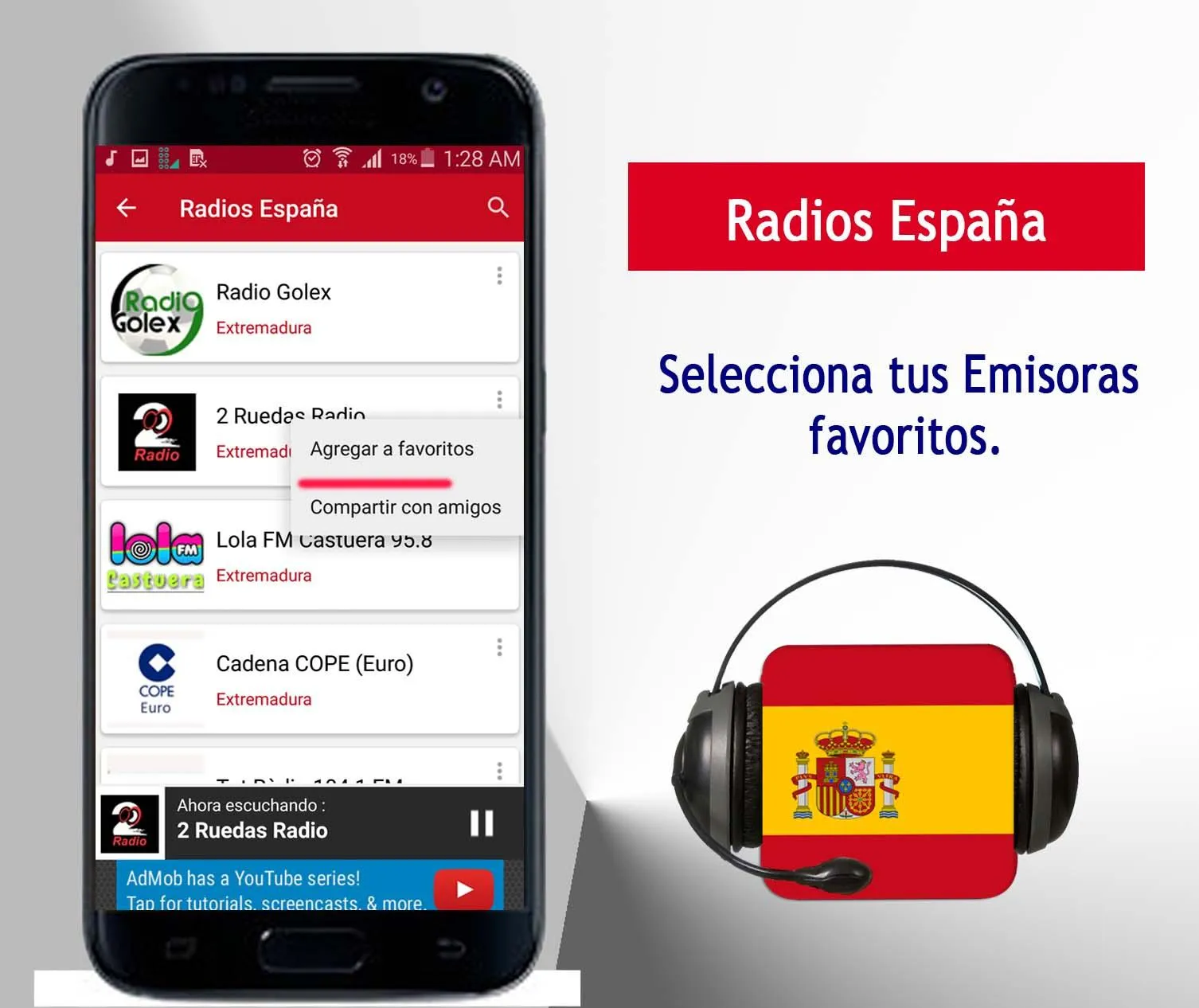 Radios de España | Indus Appstore | Screenshot