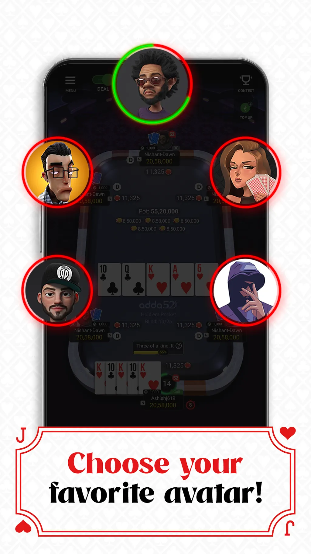 Play Poker Games Online Adda52 | Indus Appstore | Screenshot