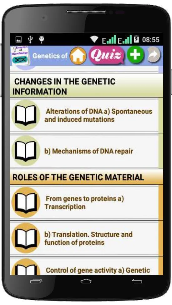 Genetics of Microbiology Cours | Indus Appstore | Screenshot