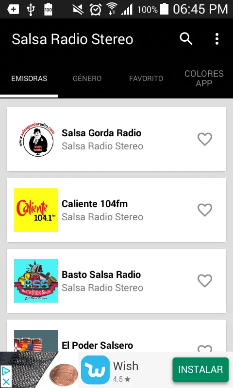 Salsa Radio Stereo | Indus Appstore | Screenshot