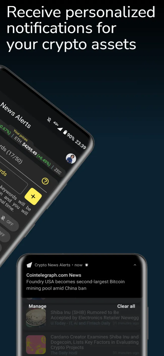 Crypto News: BTC & Alt Alerts - Apps on Indus Appstore