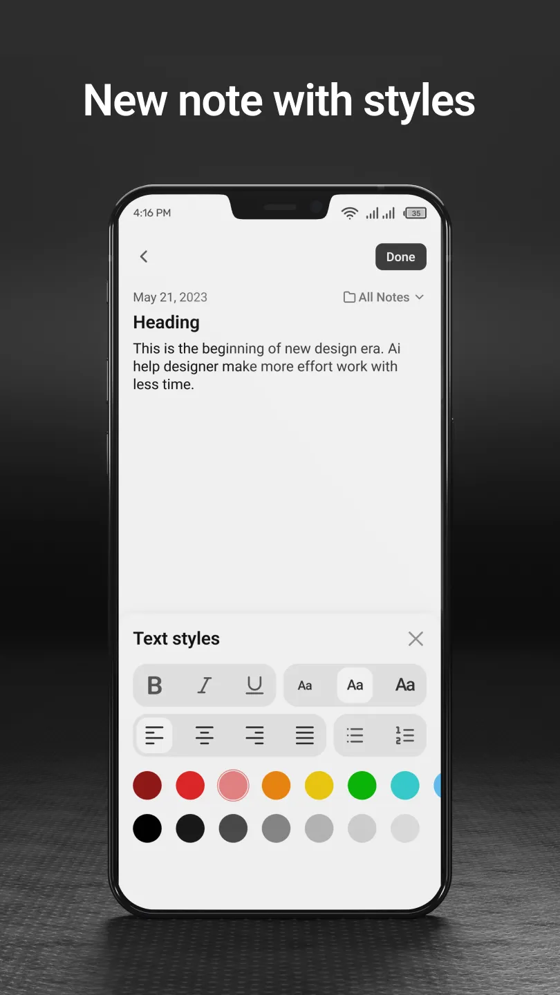 NoteMe: Easy Notepad, Notebook | Indus Appstore | Screenshot