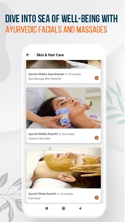 Ayursh Home Ayurvedic Massages | Indus Appstore | Screenshot