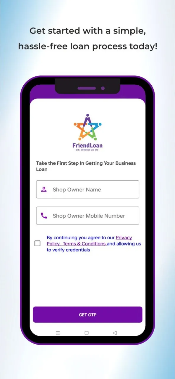 FriendLoan: Business Loan App | Indus Appstore | Screenshot