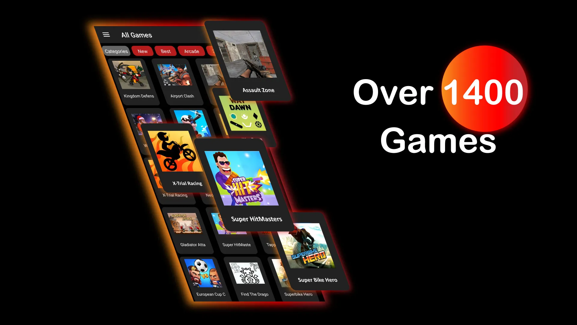 Web Games Portal - 1400+ Games | Indus Appstore | Screenshot