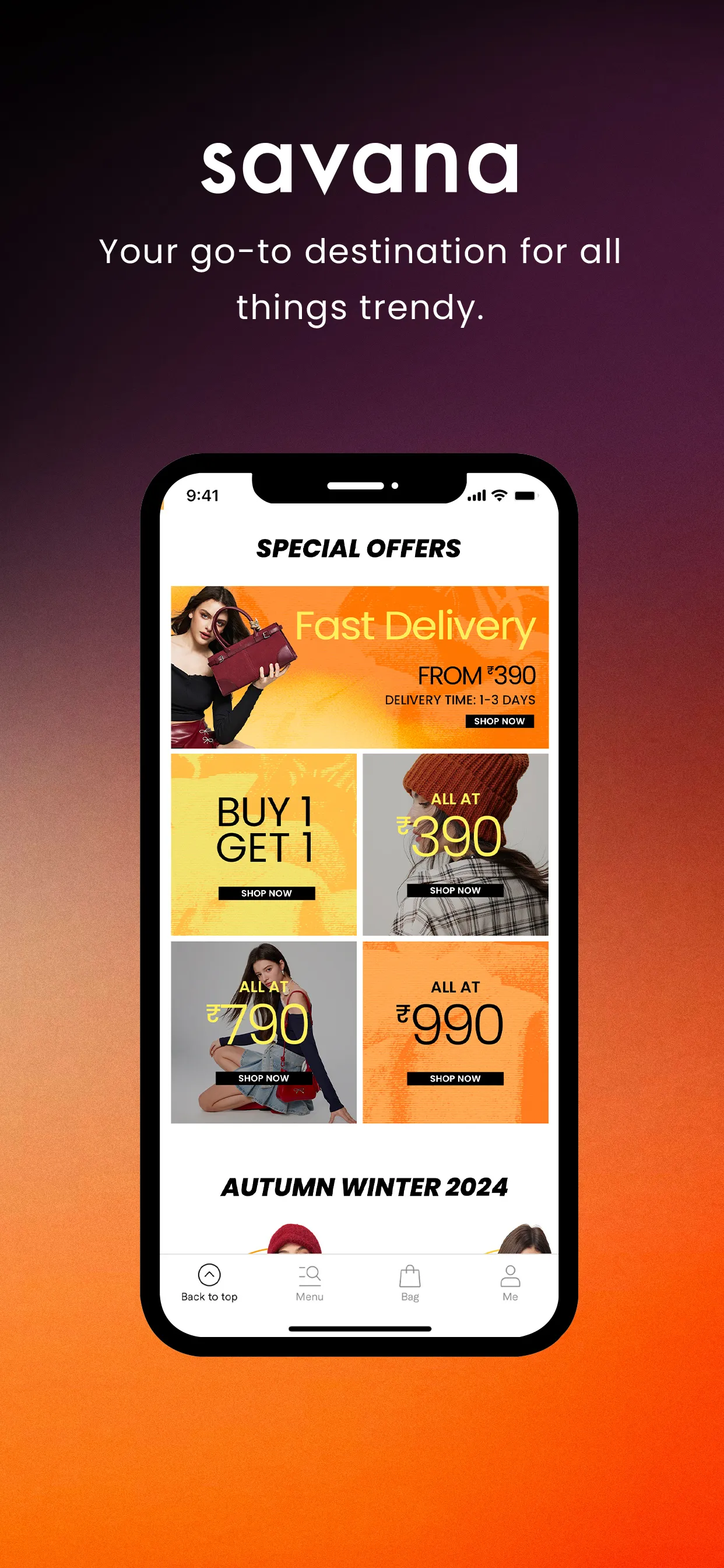 Savana - UK Fashion | Indus Appstore | Screenshot