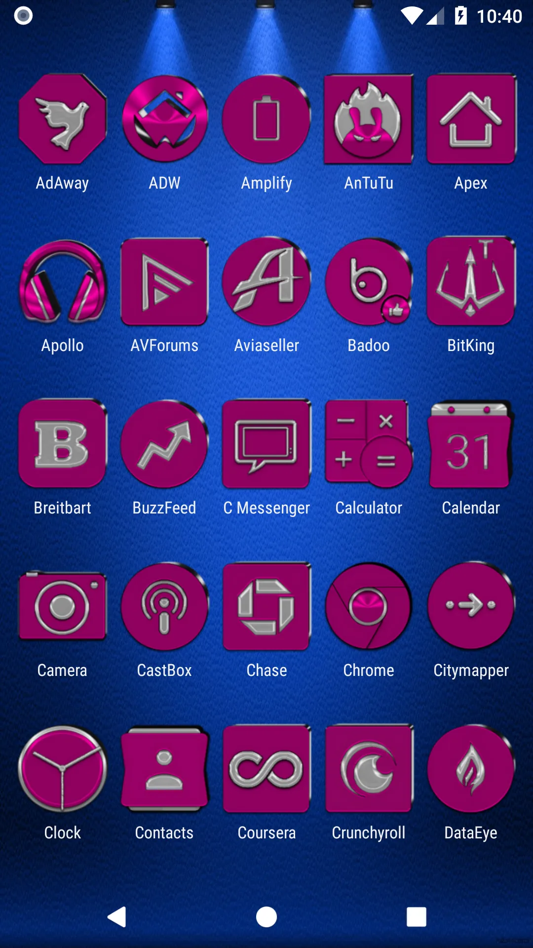 Pink Icon Pack | Indus Appstore | Screenshot