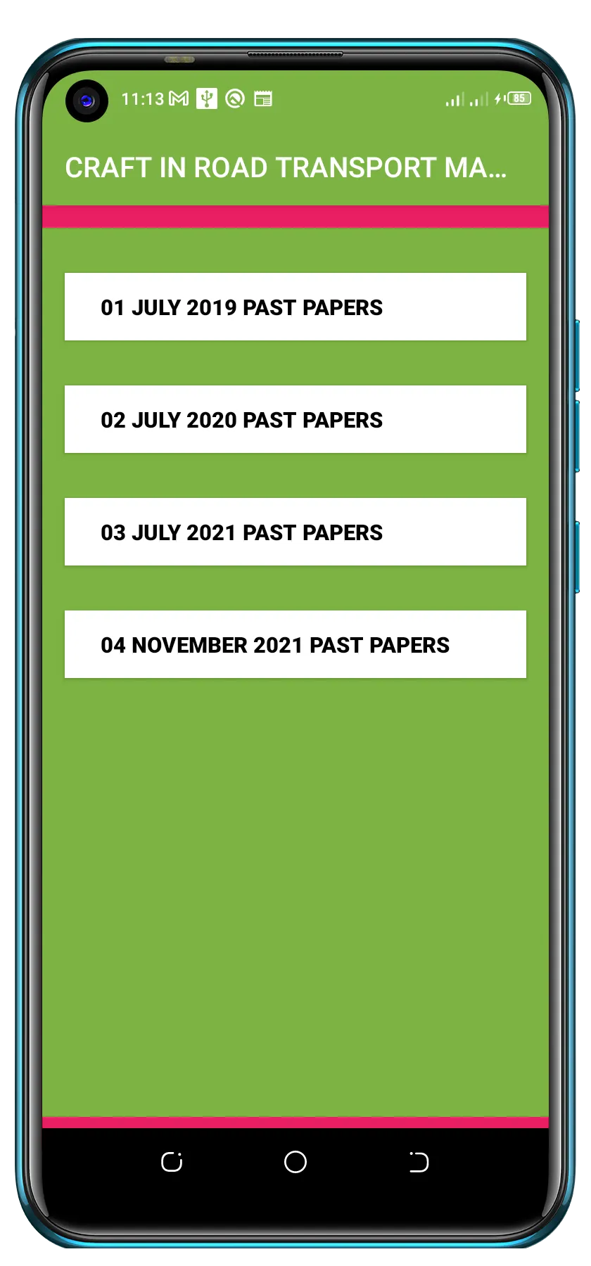 Craft2 In Road Transport Paper | Indus Appstore | Screenshot