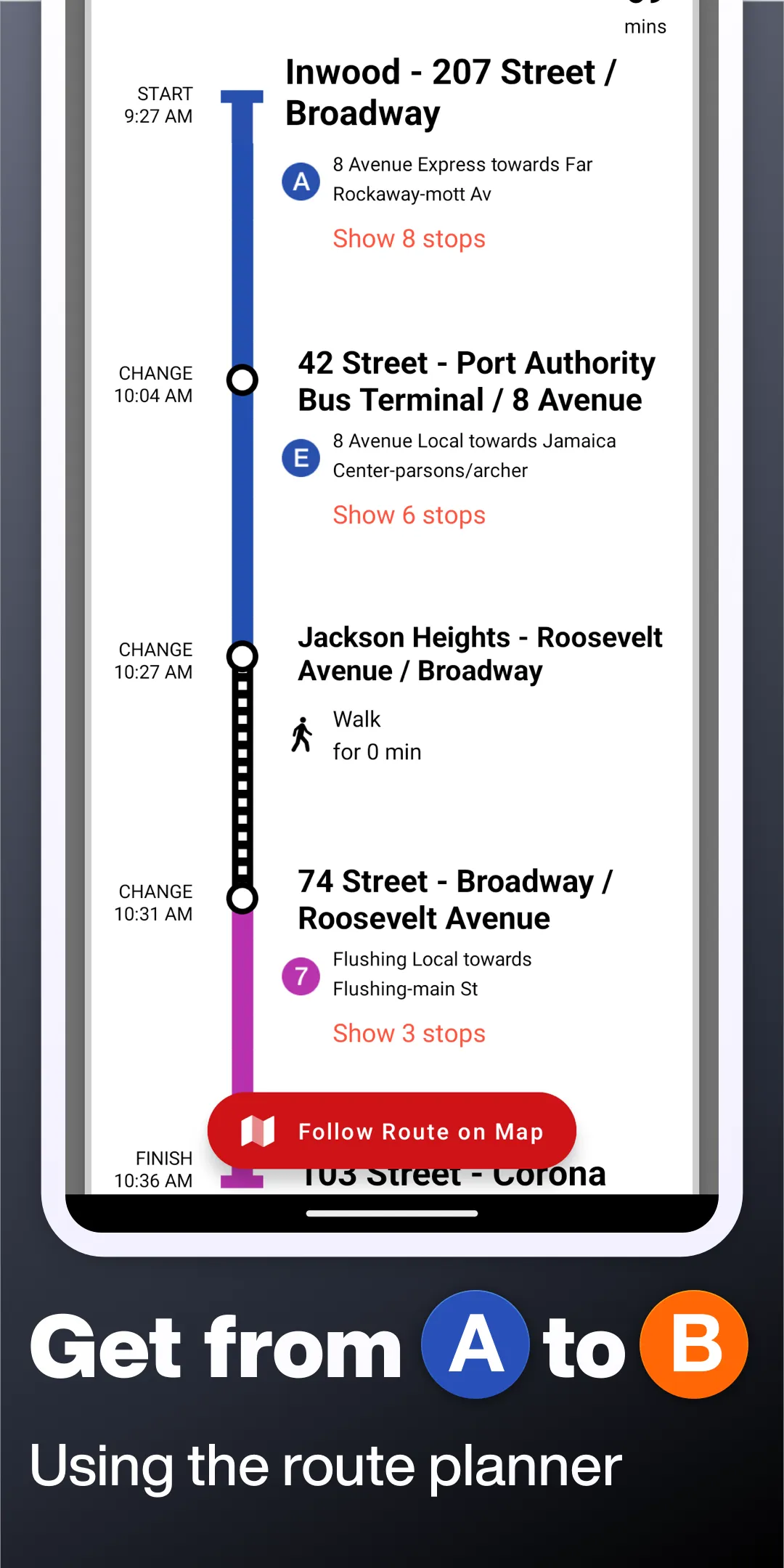 New York Subway – MTA Map NYC | Indus Appstore | Screenshot