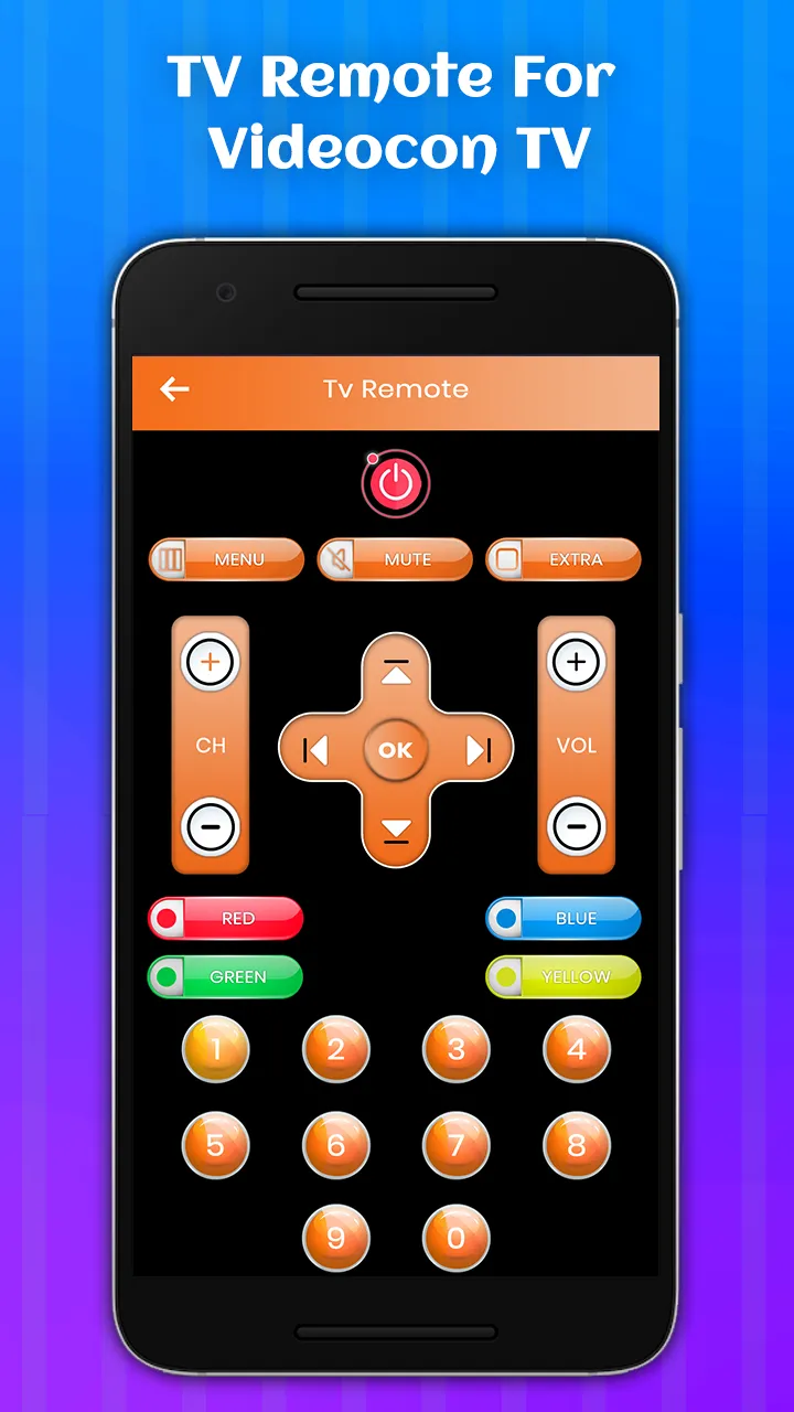 TV Remote For Videocon | Indus Appstore | Screenshot