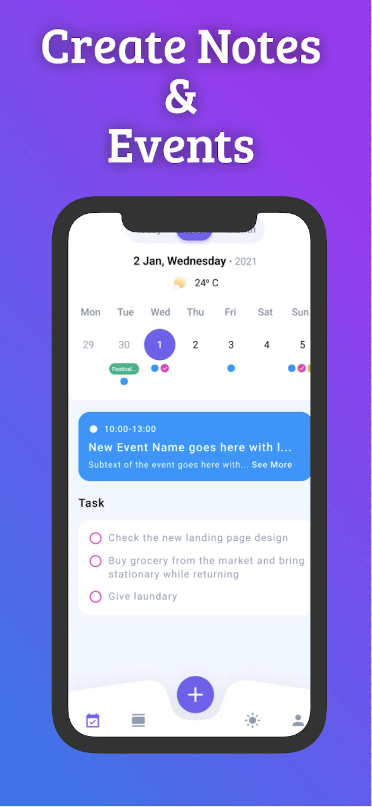 2024 Calendar Business Planner | Indus Appstore | Screenshot