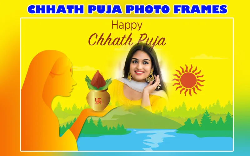 Chhath Puja 2023 Photo Frames | Indus Appstore | Screenshot