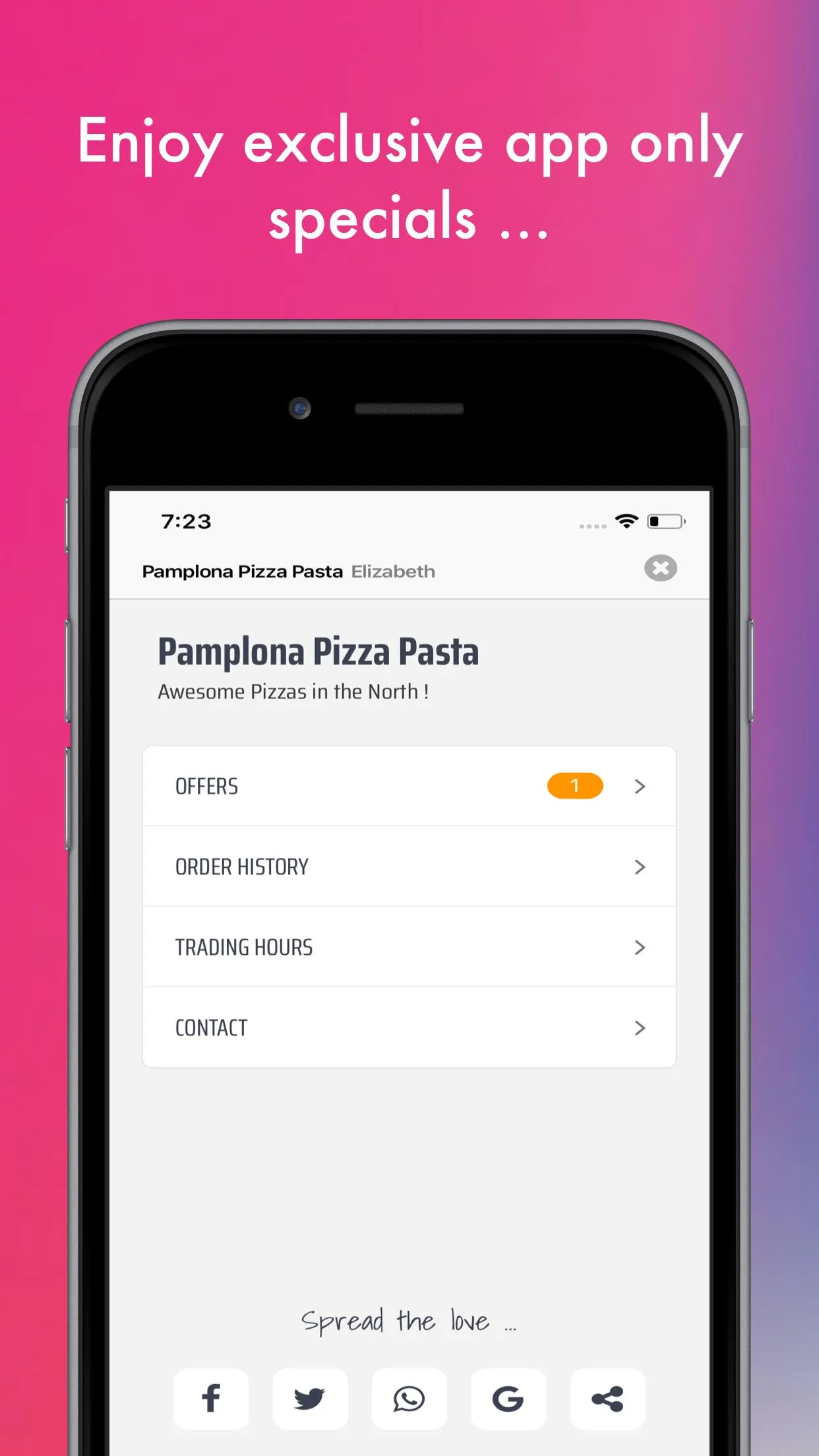 Pamplona Pizza | Indus Appstore | Screenshot