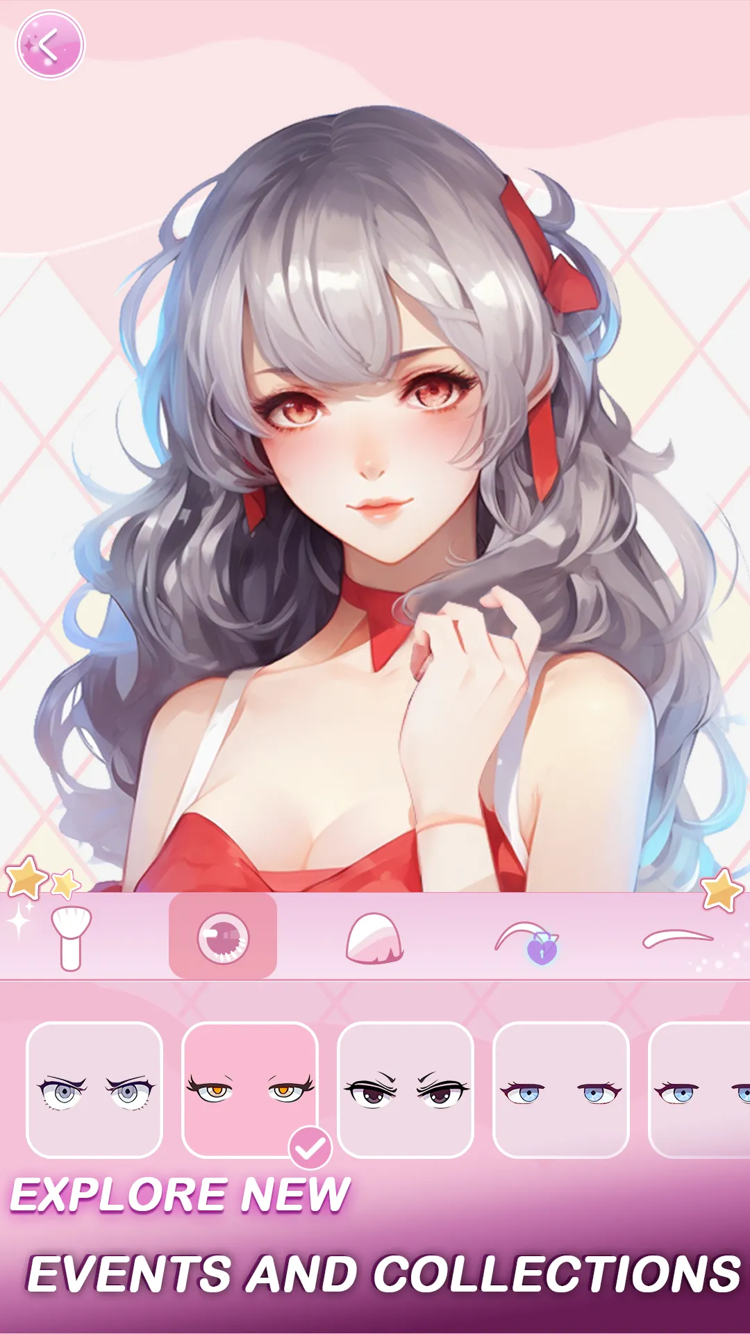 Anime Dress Up Games Moe Girls | Indus Appstore | Screenshot