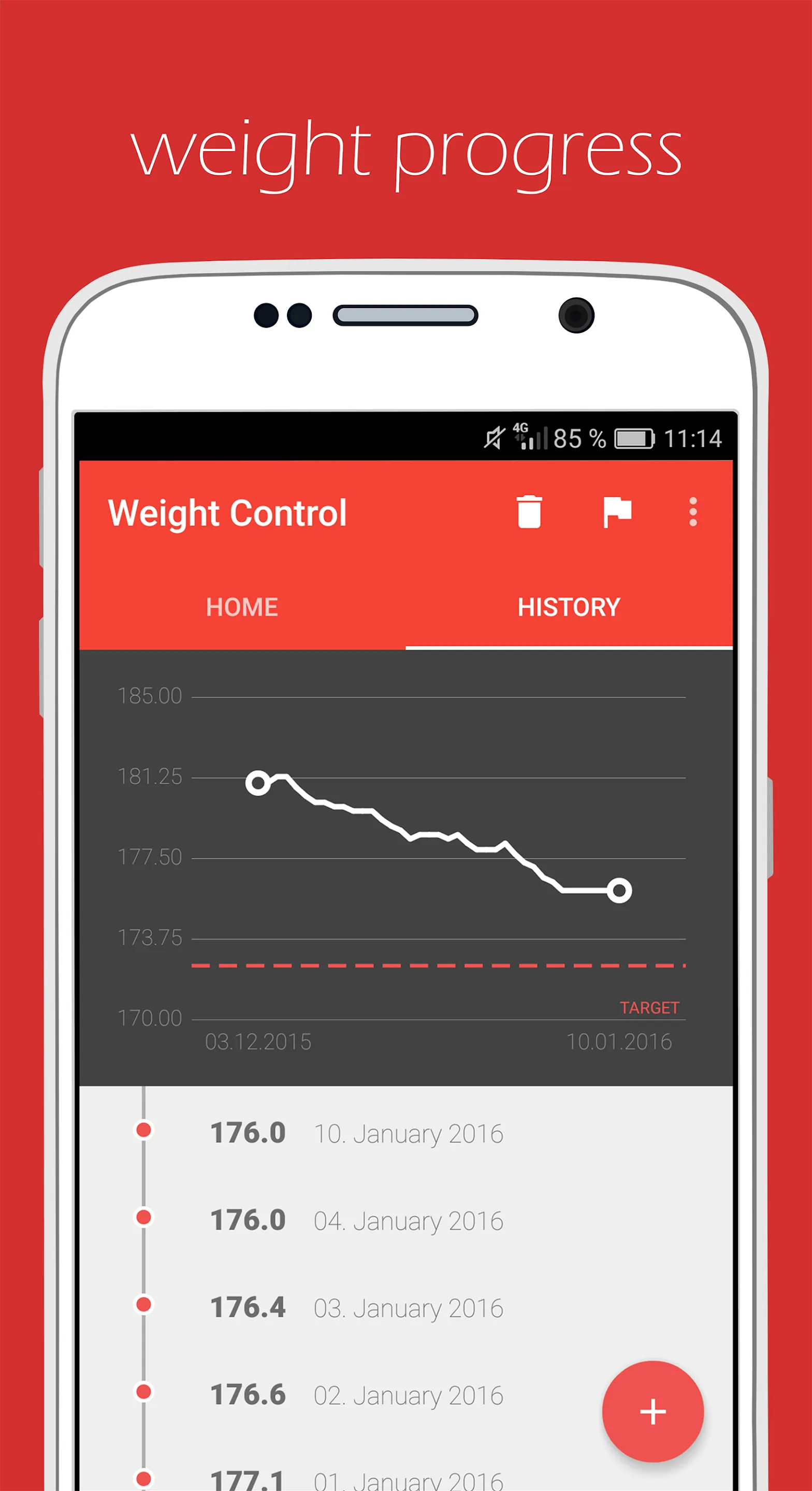 Weight Loss Tracker | Indus Appstore | Screenshot