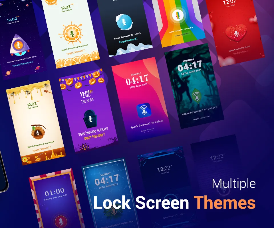 Voice Lock : Unlock Screen | Indus Appstore | Screenshot