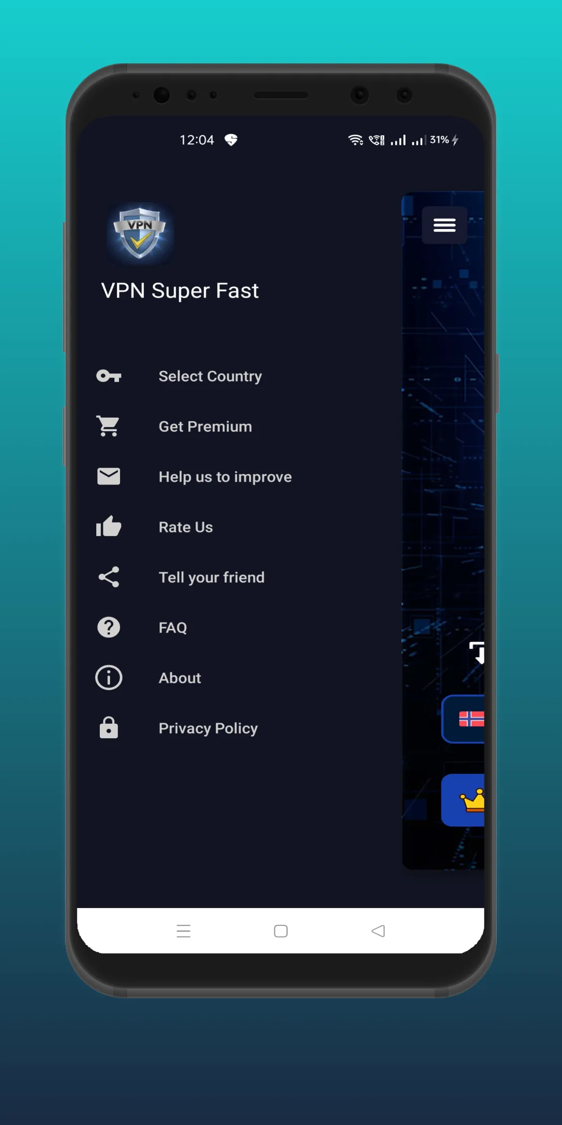 VPN Super Fast | Indus Appstore | Screenshot