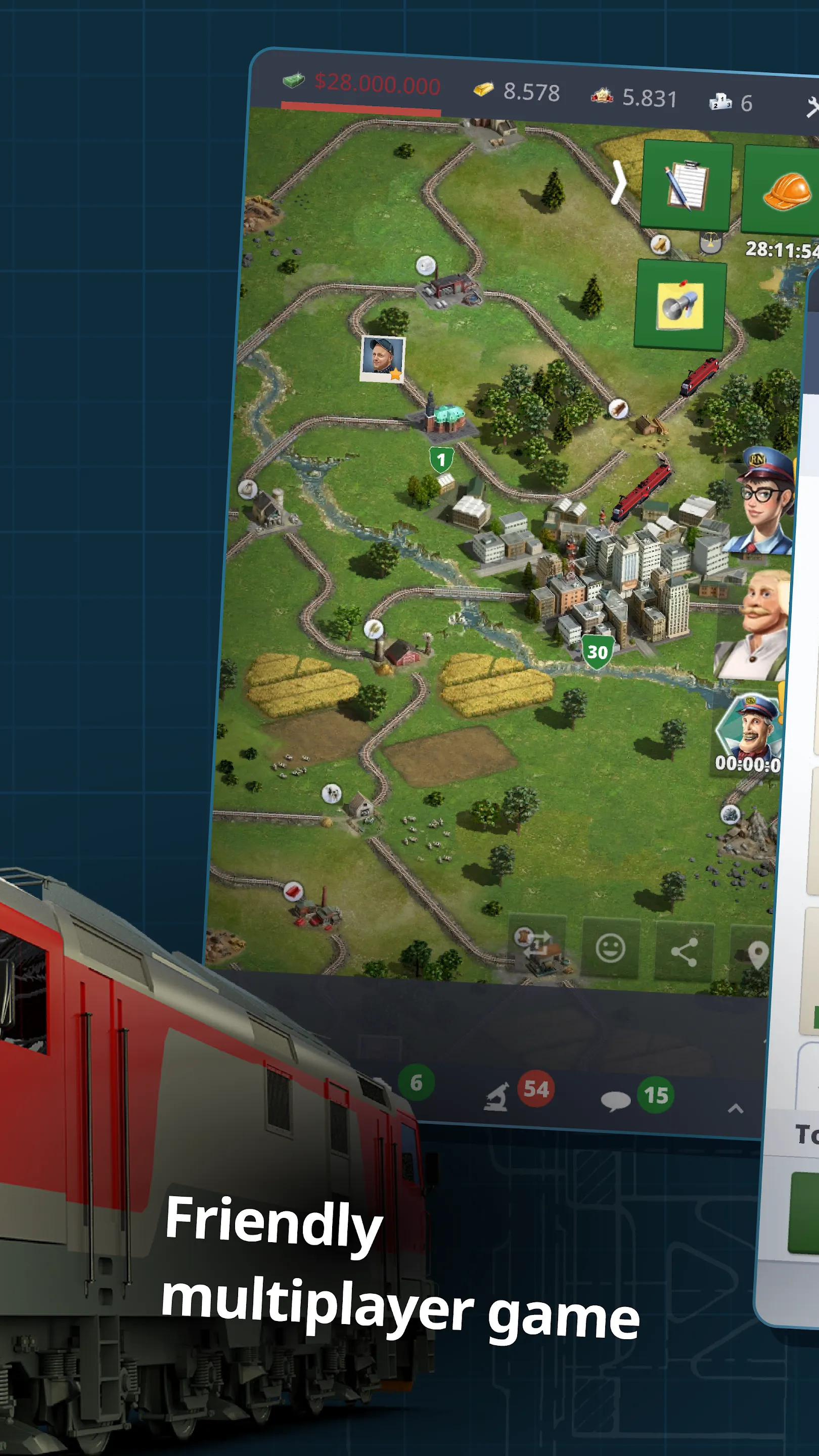 Rail Nation - Railroad Tycoon | Indus Appstore | Screenshot