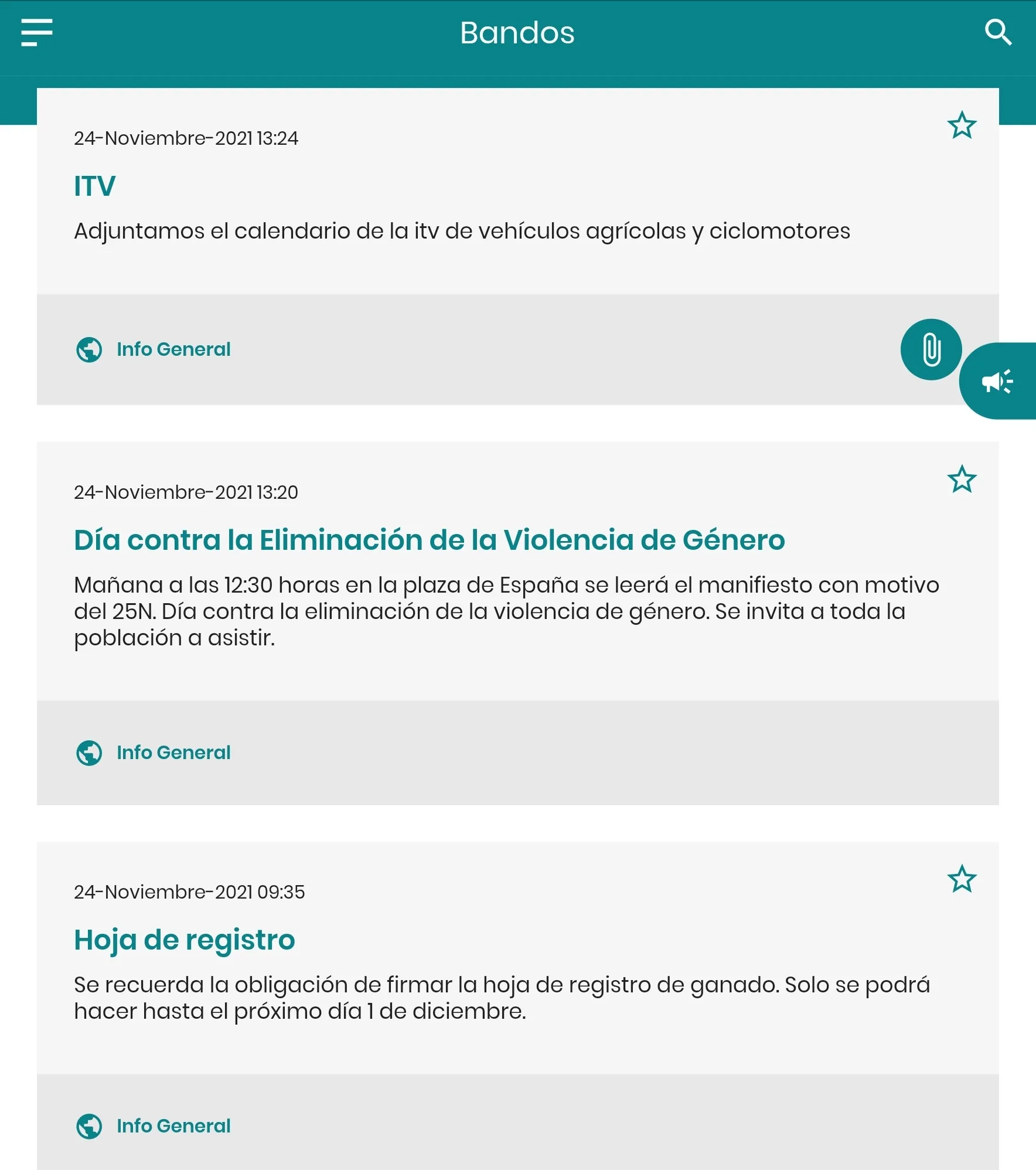 Valencia del Mombuey Informa | Indus Appstore | Screenshot